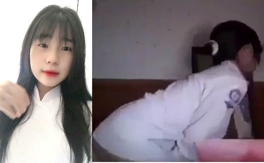 Cô gái cực chất với tư thế thỏa mãn nhất