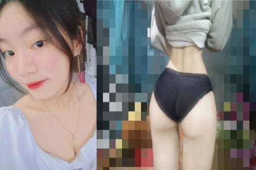 Em gái teen bị bạn móc bướm giữa đường